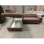 Narożnik PETER L - Monolith 15 - brązowy - OUTLETU