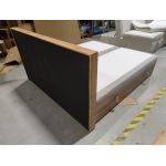 Łóżko kontynentalne ALBERO 1 180x200 - Matana 17 - beżowy - OUTLETU