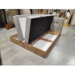 Łóżko kontynentalne ALBERO 1 180x200 - Matana 17 - beżowy - OUTLETU