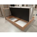 Łóżko kontynentalne ALBERO 3 180x200 - Matana 17 - beżowy - OUTLETU