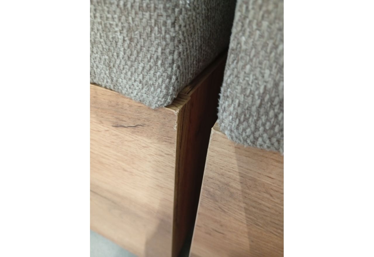 Łóżko kontynentalne ALBERO 3 180x200 - Matana 17 - beżowy - OUTLETU