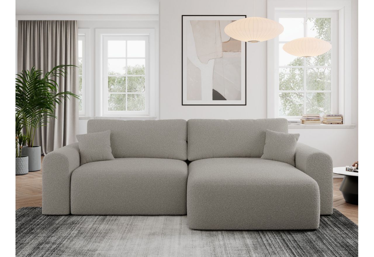 Narożnik NELSON L - Now or Never 83 - szary - OUTLET