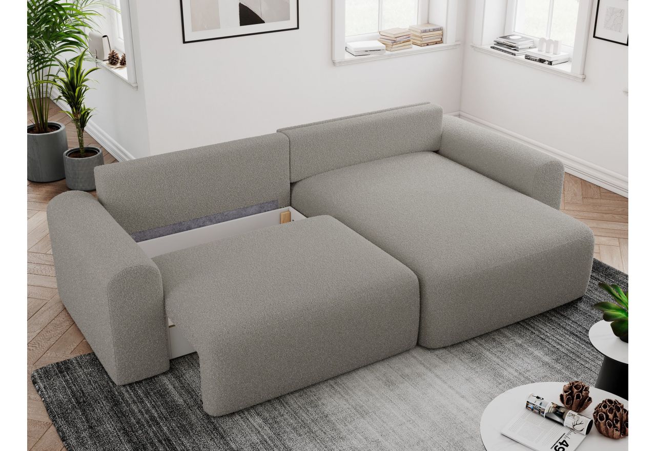 Narożnik NELSON L - Now or Never 83 - szary - OUTLET