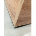 Łóżko kontynentalne WOOD CLASSIC 180x200 - Tilia 86 - jasny szary - OUTLETU