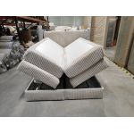 Łóżko kontynentalne TILIANO KING 140x200 - Tilia 01 - beżowy - OUTLETU