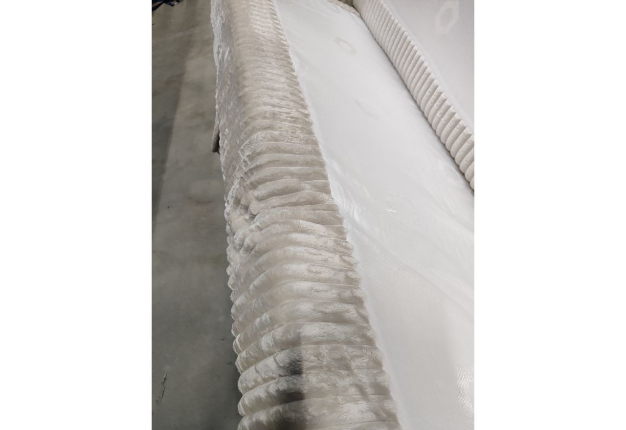 Łóżko kontynentalne TILIANO KING 140x200 - Tilia 01 - beżowy - OUTLETU