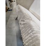 Łóżko kontynentalne TILIANO KING 140x200 - Tilia 01 - beżowy - OUTLETU