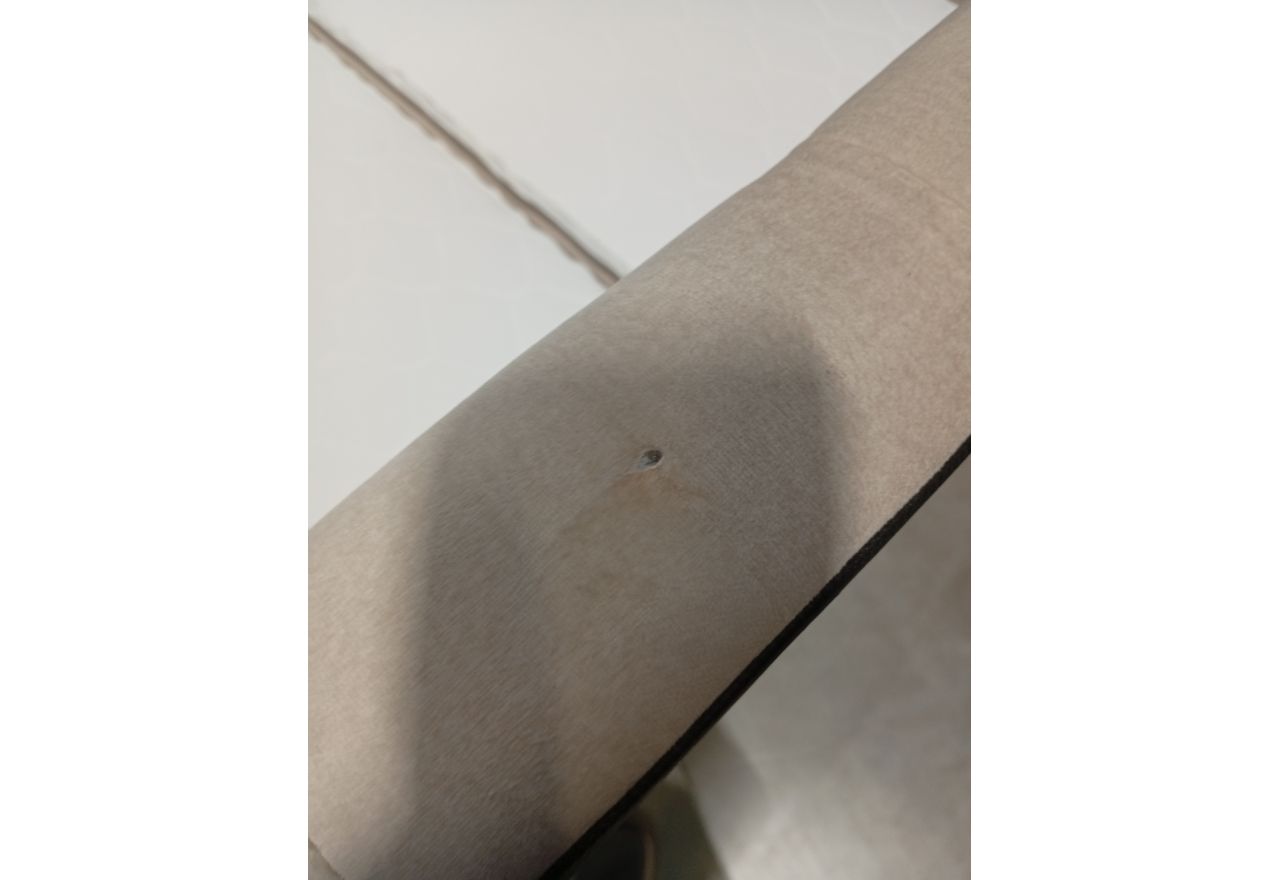 Łóżko kontynentalne, sterowane elektrycznie - COMFORTO 140x200 - Monolith 02 - beżowy - OUTLETU