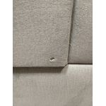 Łóżko kontynentalne, elektrycznie sterowane z pilota - ELECTRO 180x200 - Monolith 84 - jasny szary - OUTLETU