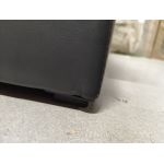 Łóżko kontynentalne LUKA KING 200x200 - Soft 20 - grafitowa ekoskóra - OUTLETU