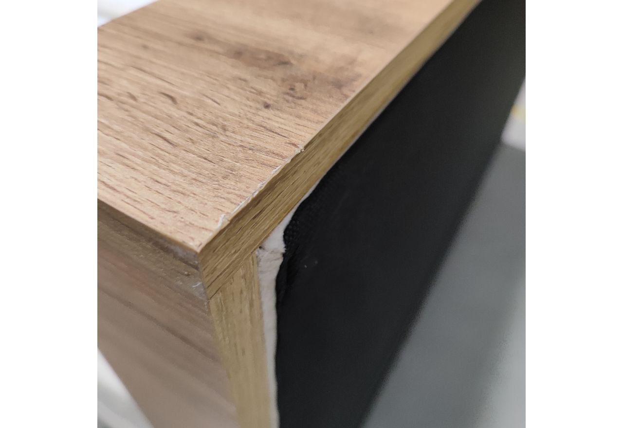 Łóżko kontynentalne VENETO KING 180x200 - Monolith 02 - beżowy - OUTLETU