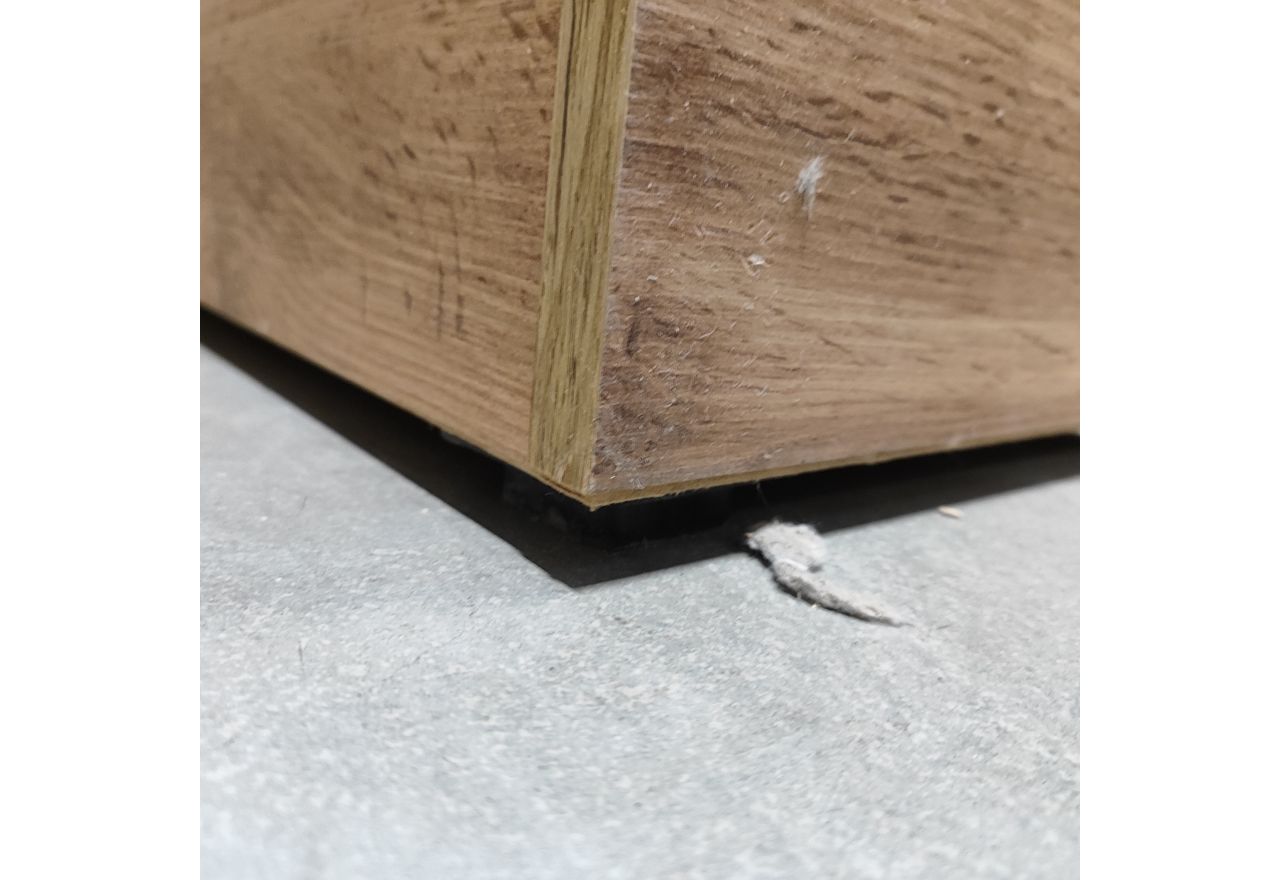 Łóżko kontynentalne VENETO KING 180x200 - Monolith 02 - beżowy - OUTLETU