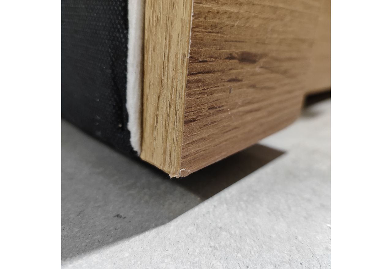 Łóżko kontynentalne VENETO KING 180x200 - Monolith 02 - beżowy - OUTLETU