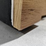 Łóżko kontynentalne VENETO KING 180x200 - Monolith 02 - beżowy - OUTLETU