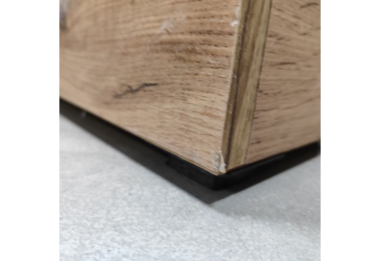 Łóżko kontynentalne VENETO KING 180x200 - Monolith 02 - beżowy - OUTLETU