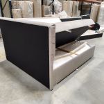 Łóżko kontynentalne PERA 180x200 - Matana 17 - beżowy - OUTLETU