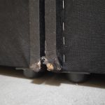 Łóżko kontynentalne PERA 180x200 - Matana 17 - beżowy - OUTLETU