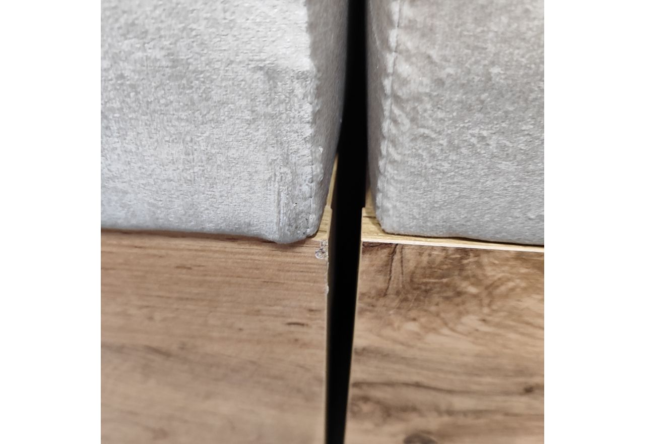 Łóżko kontynentalne ALBERO 2 KING DUO 200x200 - Monolith 02 - beżowy - OUTLETU