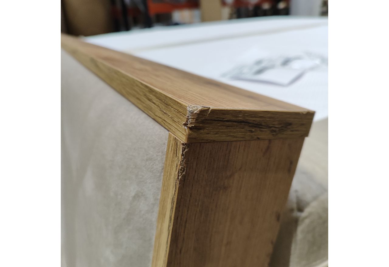 Łóżko kontynentalne ALBERO 2 KING DUO 200x200 - Monolith 02 - beżowy - OUTLETU