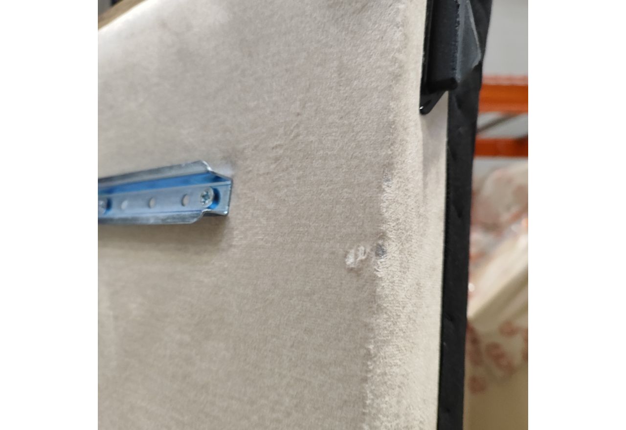 Łóżko kontynentalne ALBERO 2 KING DUO 200x200 - Monolith 02 - beżowy - OUTLETU