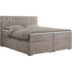 Łóżko kontynentalne PERA 180x200 - Matana 17 - beżowy - OUTLET