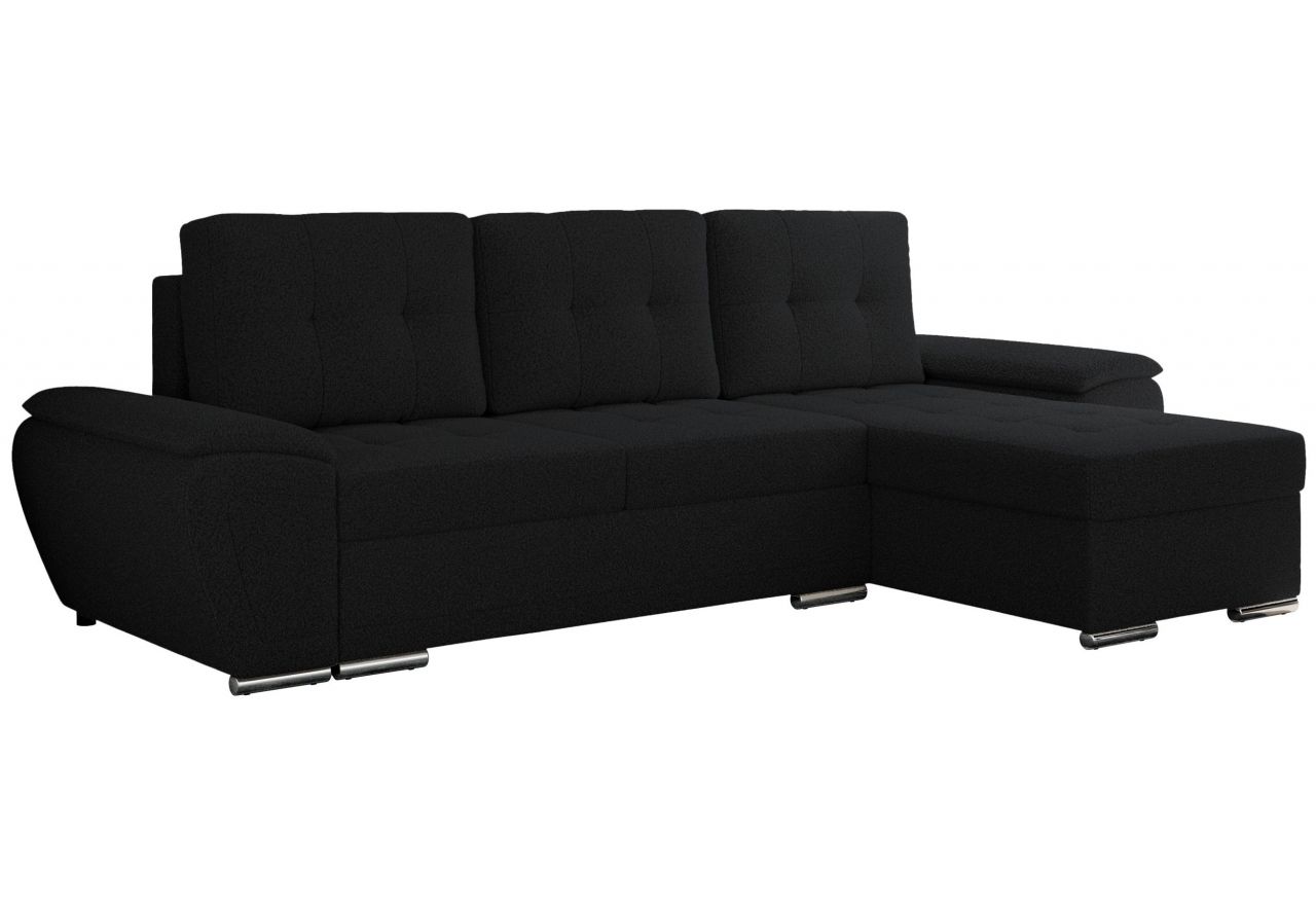 Narożnik UMBRIA L - Now or Never 100 - czarny - OUTLET