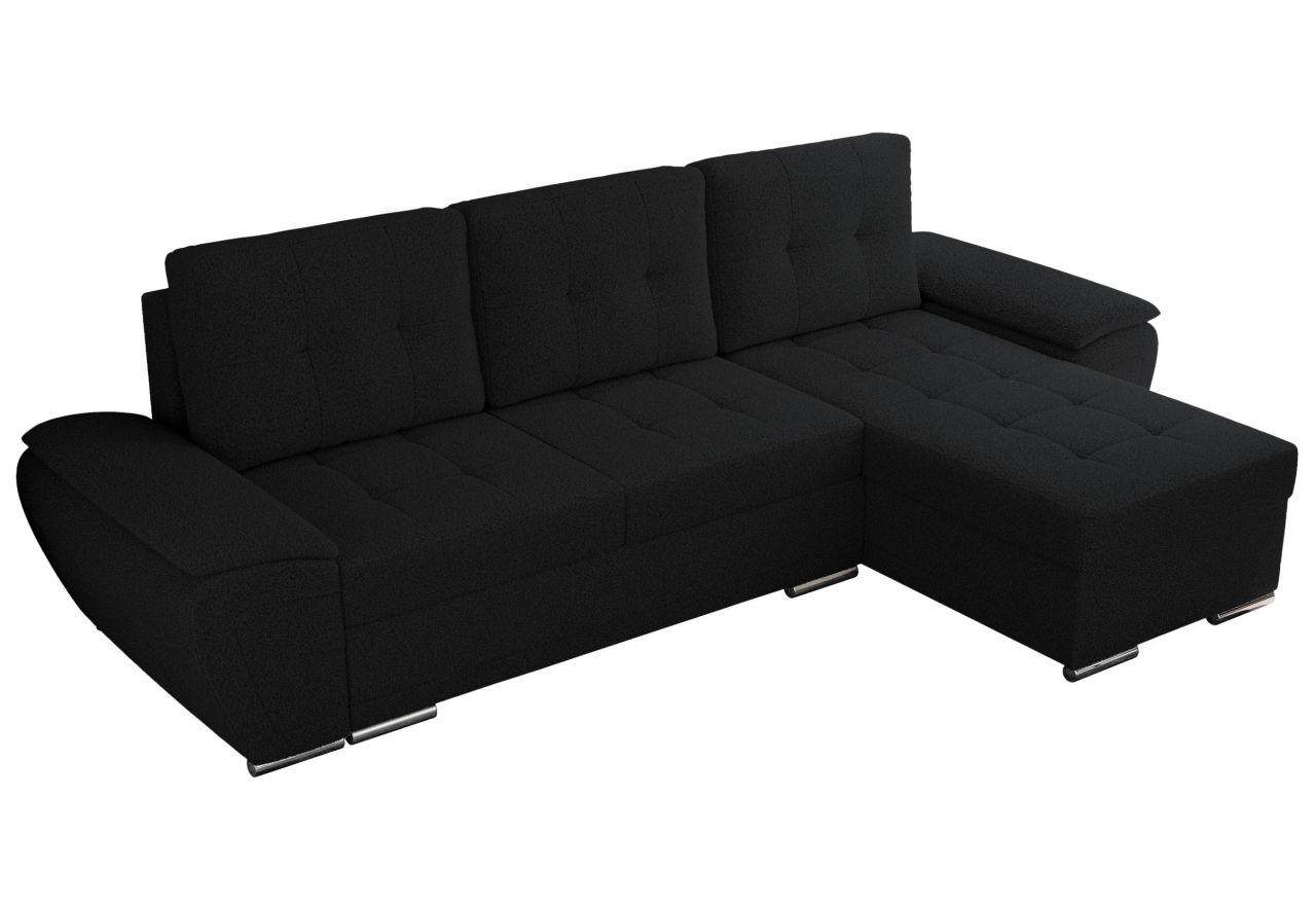 Narożnik UMBRIA L - Now or Never 100 - czarny - OUTLET