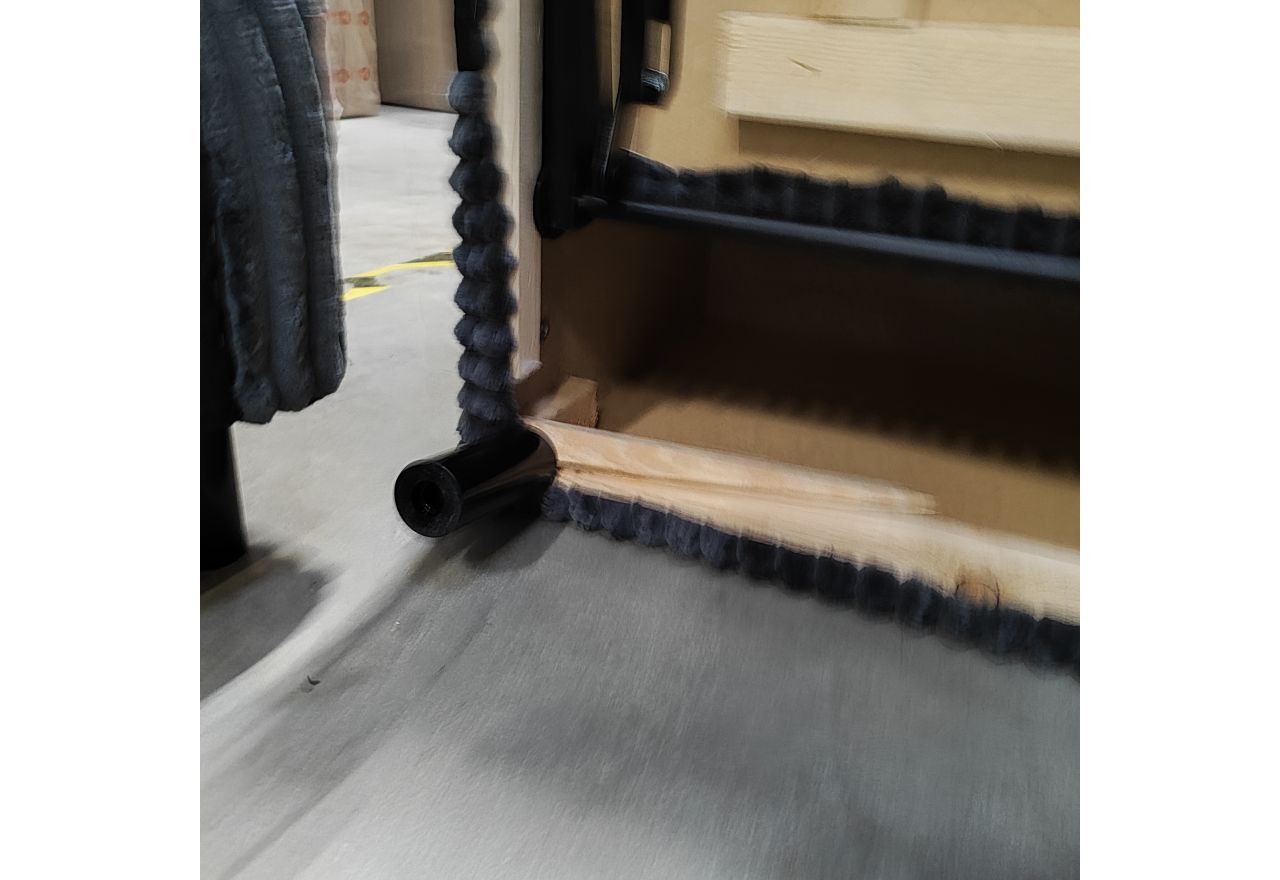 Narożnik PETER U - Tilia 90 - szary - OUTLETU