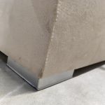 Łóżko kontynentalne ALLY 180x200 - Monolith 02 - beżowy - OUTLETU