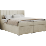 Łóżko kontynentalne ALLY 180x200 - Monolith 02 - beżowy - OUTLETU