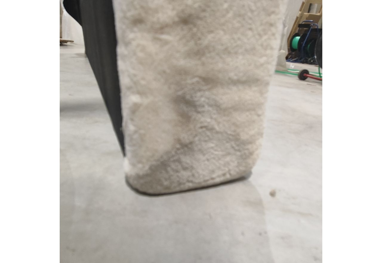 Łóżko kontynentalne NIRA 180x200 - Lapit 23 - beżowy - OUTLETU