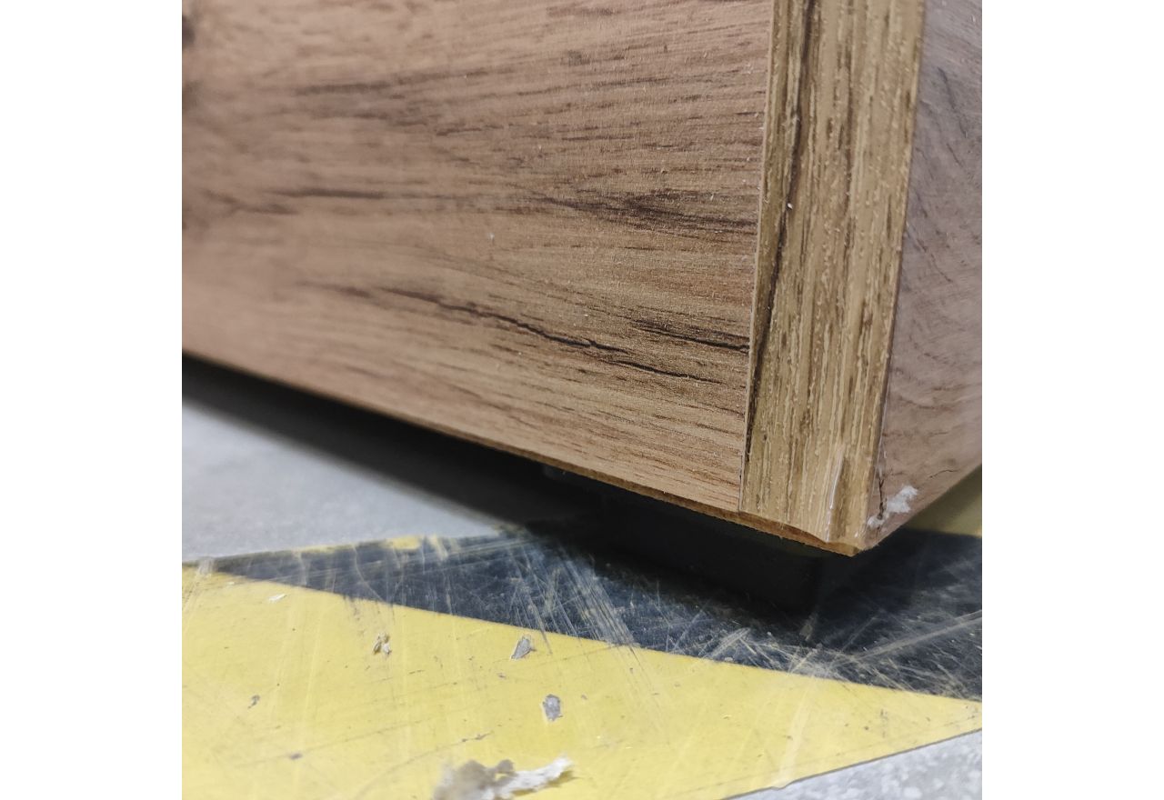 Łóżko kontynentalne ALBERO 1 180x200 - Monolith 84 - jasny szary - OUTLETU