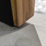 Łóżko kontynentalne ALBERO 1 180x200 - Monolith 84 - jasny szary - OUTLETU