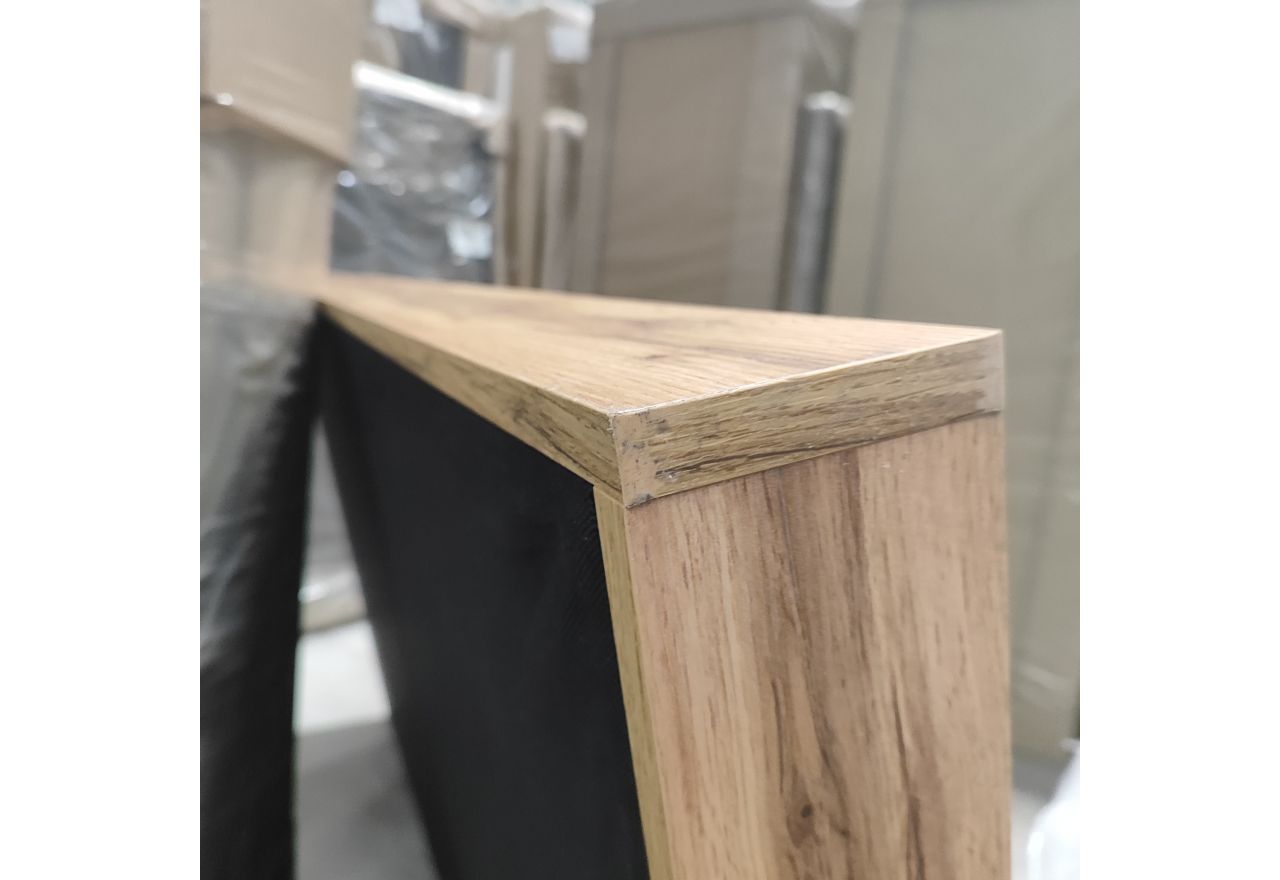 Łóżko kontynentalne ALBERO 1 180x200 - Monolith 84 - jasny szary - OUTLETU