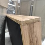 Łóżko kontynentalne ALBERO 1 180x200 - Monolith 84 - jasny szary - OUTLETU