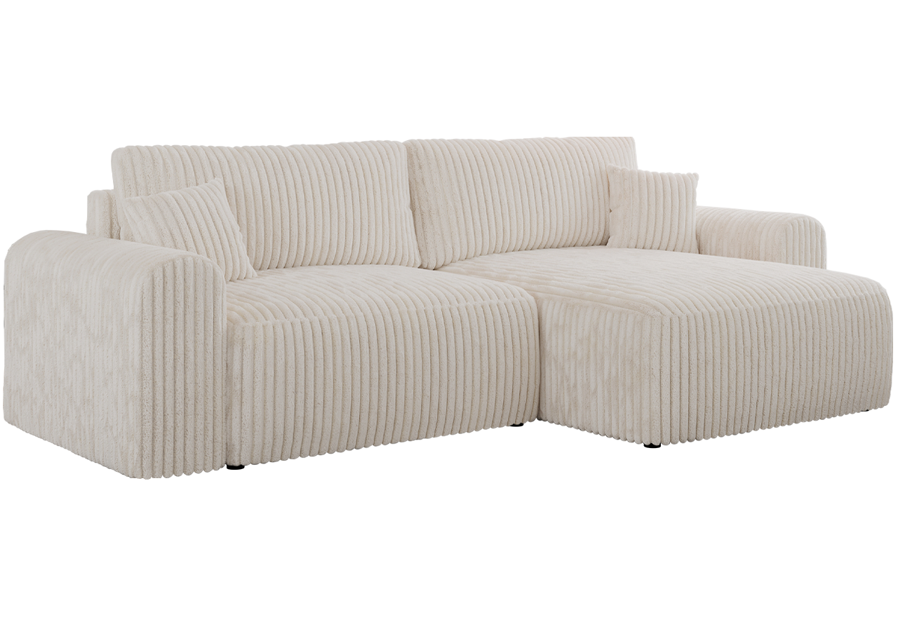 Narożnik NELSON L - Tilia 01 - beżowy - OUTLETU