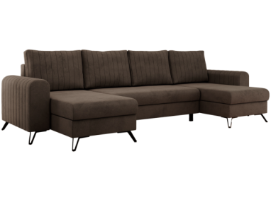 Narożnik AXEL U - Monolith 15 - brązowy - OUTLETU