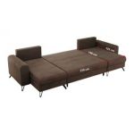 Narożnik AXEL U - Monolith 15 - brązowy - OUTLETU