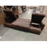 Narożnik AXEL U - Monolith 15 - brązowy - OUTLETU