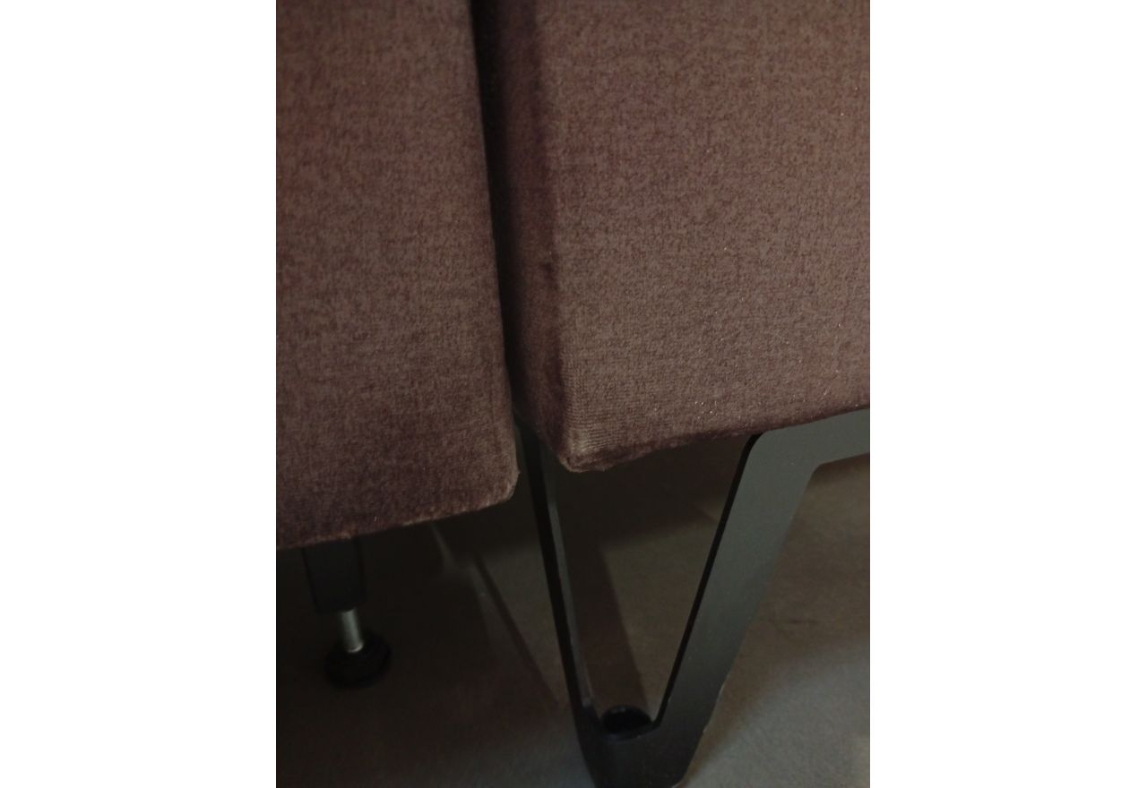 Narożnik AXEL U - Monolith 15 - brązowy - OUTLETU