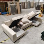 Narożnik DORIAN U - Monolith 02 - beżowy - OUTLETU