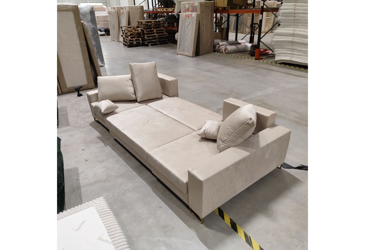 Narożnik DORIAN U - Monolith 02 - beżowy - OUTLETU