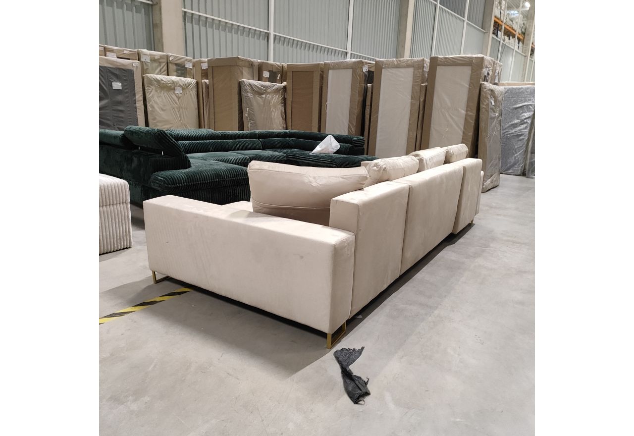 Narożnik DORIAN U - Monolith 02 - beżowy - OUTLETU