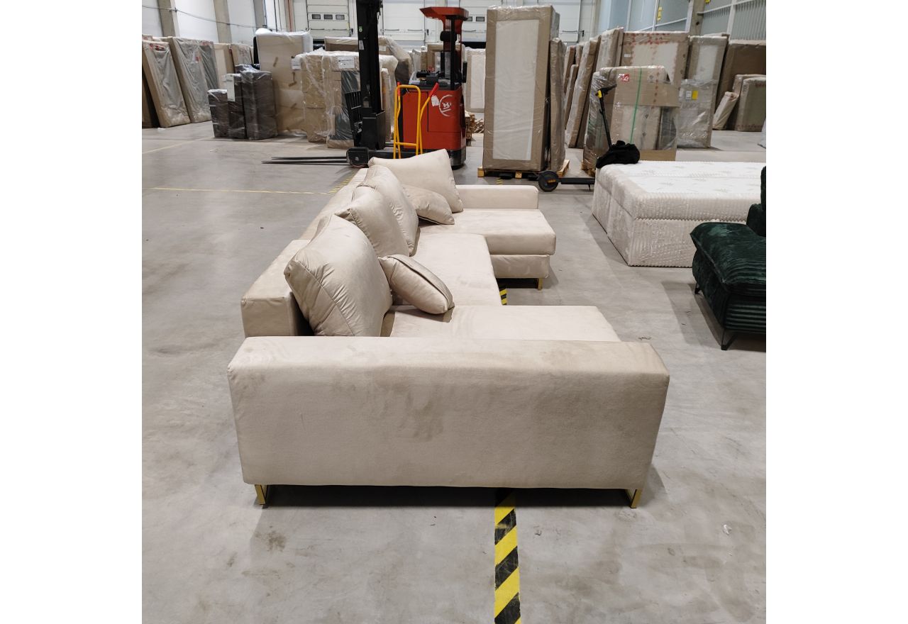 Narożnik DORIAN U - Monolith 02 - beżowy - OUTLETU