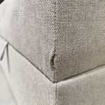 Łóżko kontynentalne bez wezgłowia BESS 160x200 - Matana 17 - beżowy - OUTLETU