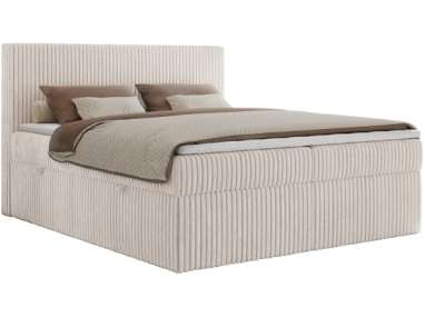 Łóżko kontynentalne TILIANO 180x200 - Tilia 01 - beżowy - OUTLETU