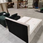 Łóżko kontynentalne TILIANO 180x200 - Tilia 01 - beżowy - OUTLETU