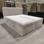 Łóżko kontynentalne TILIANO 180x200 - Tilia 01 - beżowy - OUTLETU