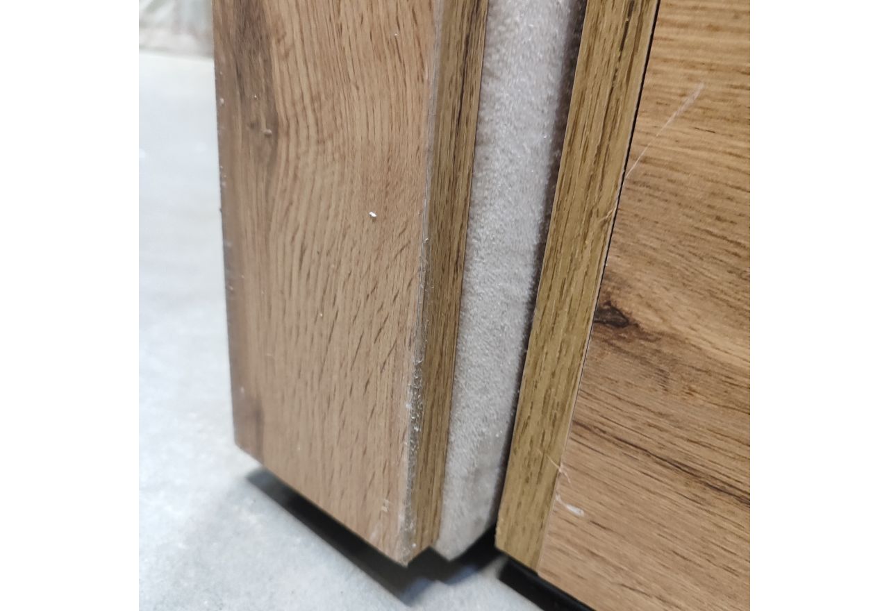 Łóżko kontynentalne ALBERO 2 KING DUO 200x200 - Monolith 02 - beżowy - OUTLETU