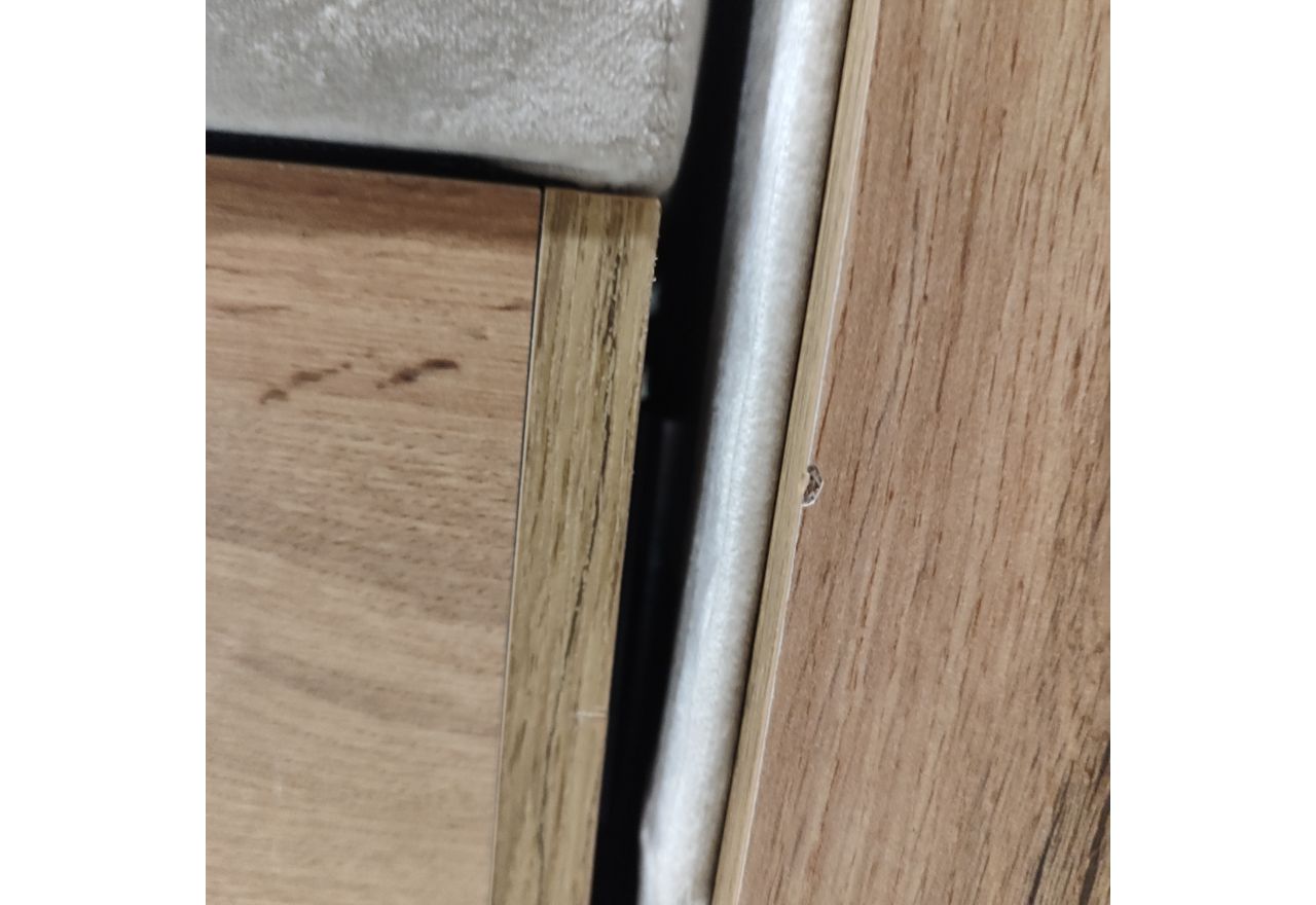 Łóżko kontynentalne ALBERO 2 KING DUO 200x200 - Monolith 02 - beżowy - OUTLETU